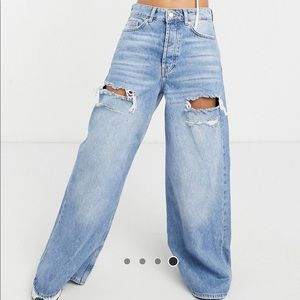 ASOS baggy straight leg jeans